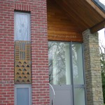 Garde-corps acier corten