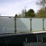 Garde-corps inox verre