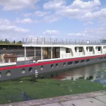 Garde-corps inox bateau