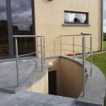 Garde-corps inox escalier