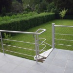 Garde-corps inox extérieur