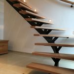 Escalier limon central
