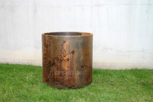 Bac acier corten